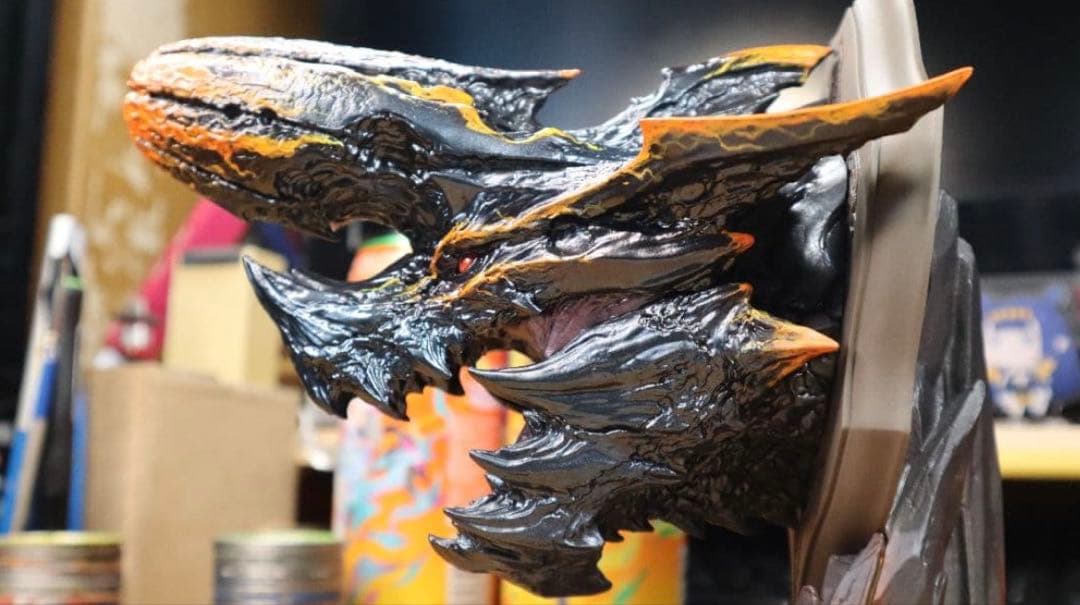 モンスターハンター 猛り爆ぜるブラキディオス フィギュア リペイント