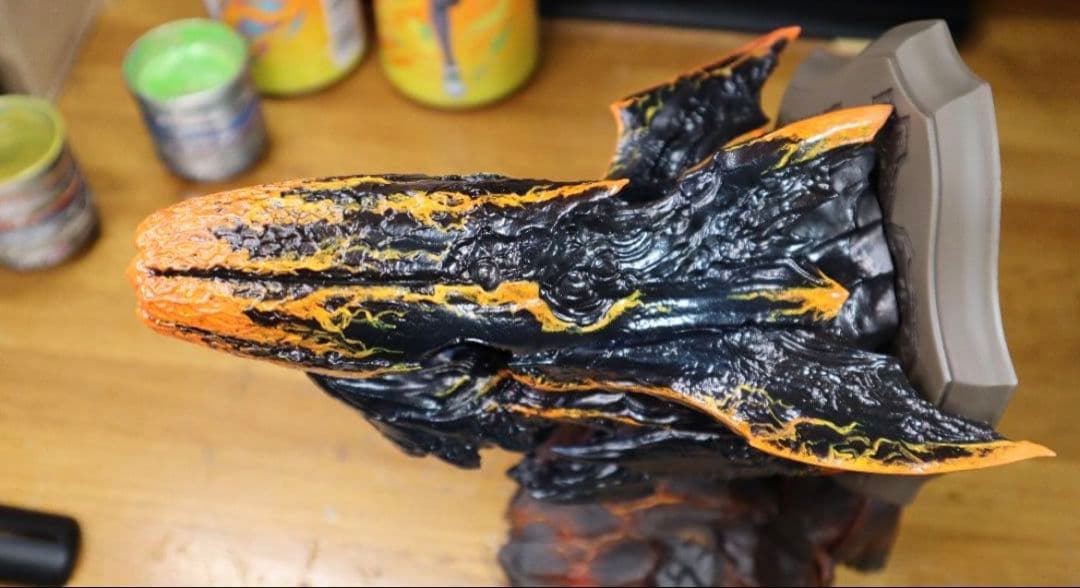モンスターハンター 猛り爆ぜるブラキディオス フィギュア リペイント