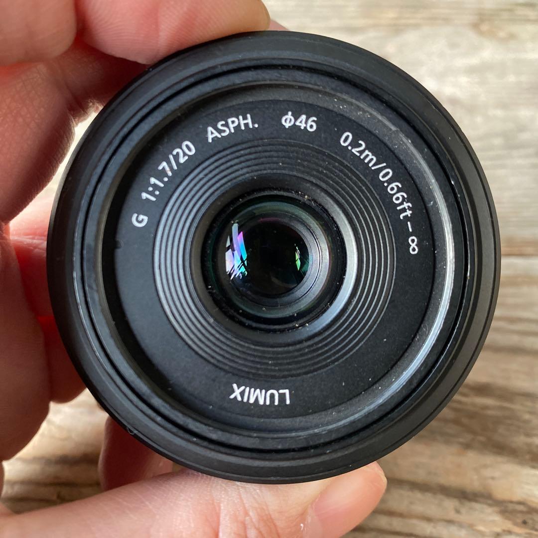 パナソニック LUMIX G 20mm/F1.7 単焦点レンズ