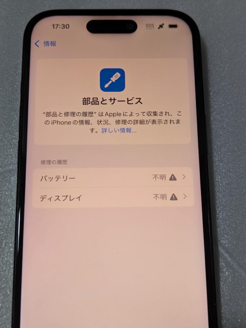 Apple iPhone 15 128GB SIMフリー　バッテリー100%