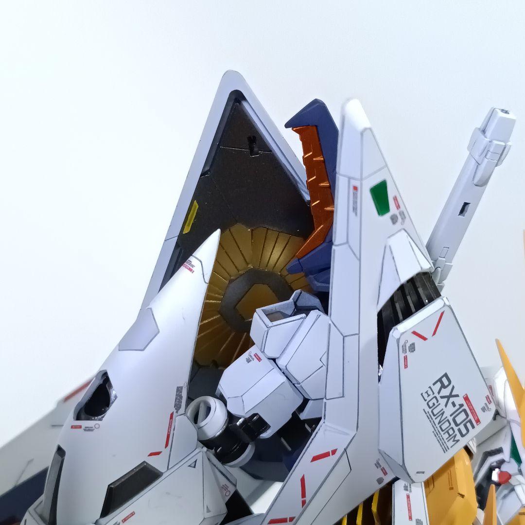 Ξガンダム(クスィーガンダム)塗装完成品ハイパー・メガ・バズーカ・ランチャー装備