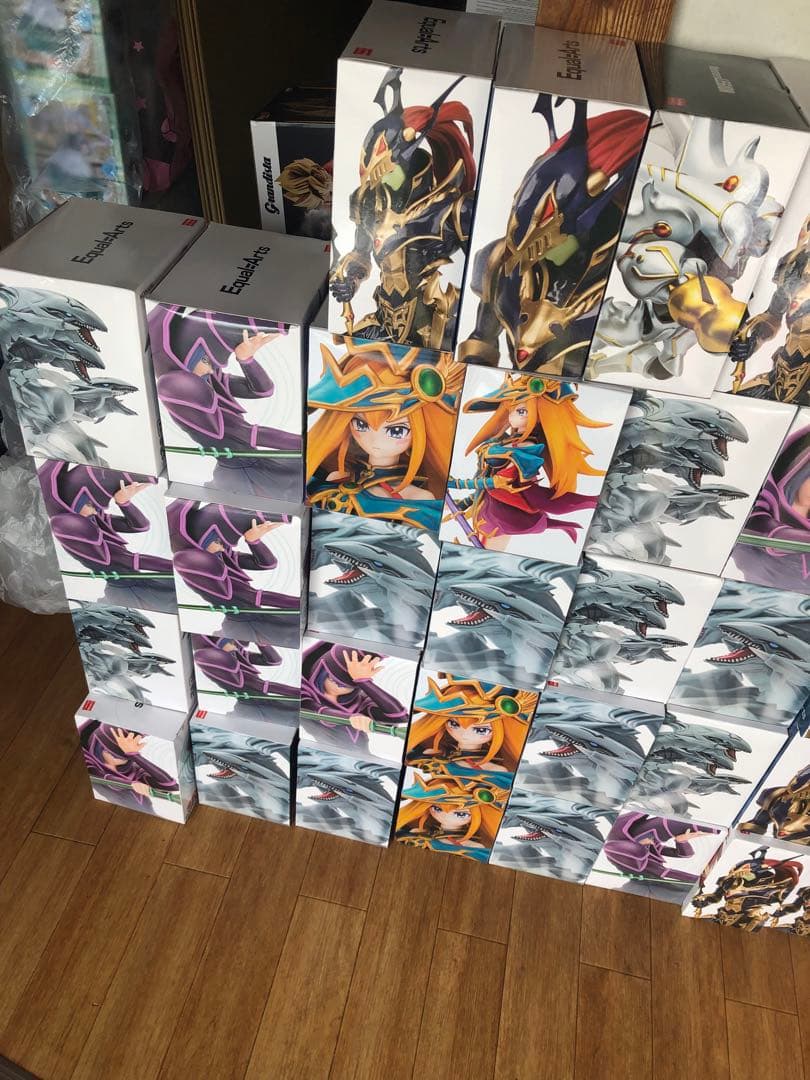 遊戯王　フィギュア　カオスソルジャー　アルティメットドラゴン　スタダ　54個