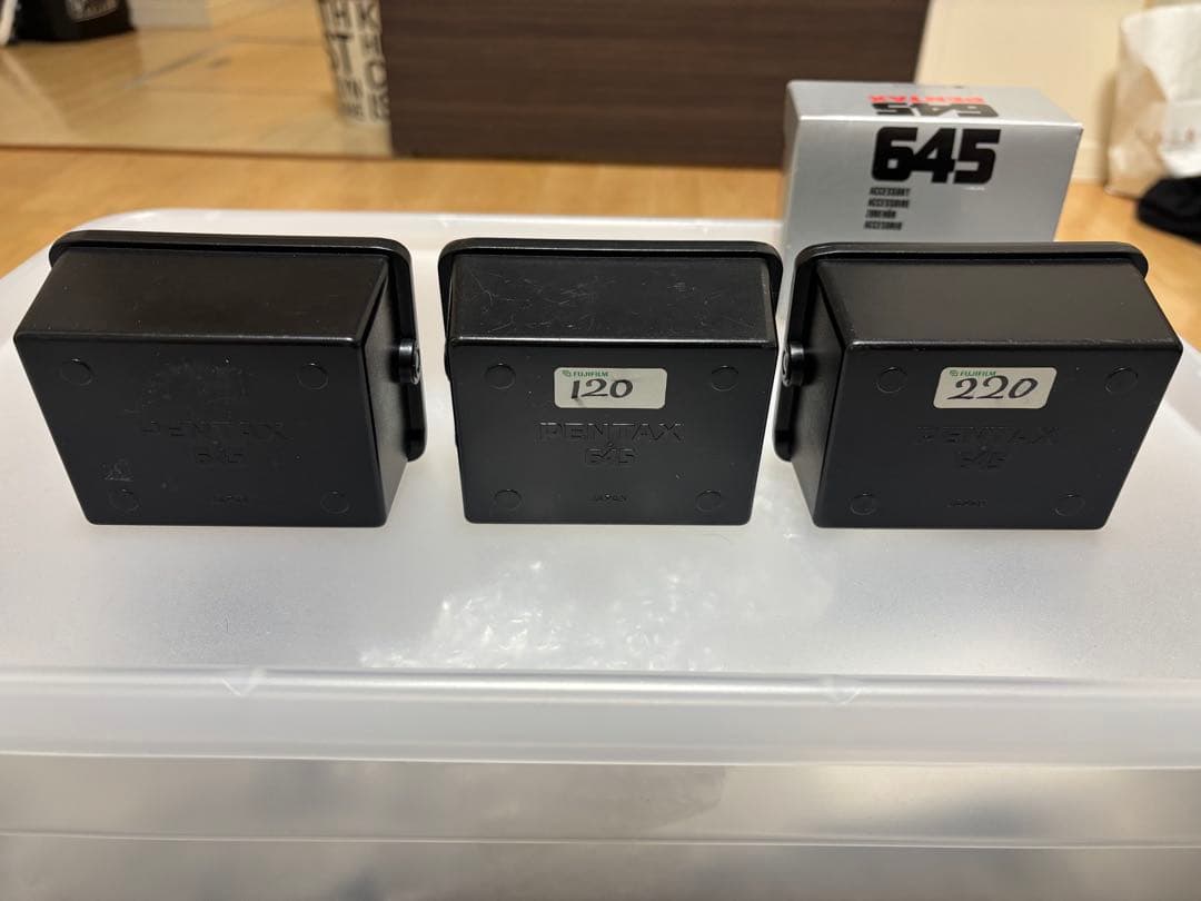 Pentax 645 120 220 フィルムバックセット