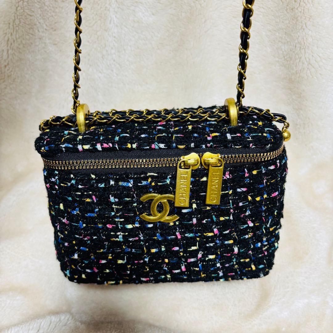 CHANEL♡ノベルティツイードバニティショルダー