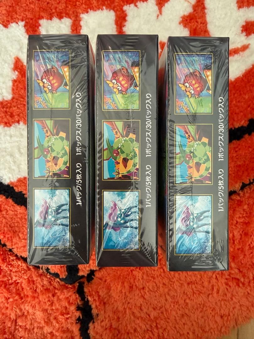 ポケモンカード　インフェルノX シュリンク付きBOX 3箱