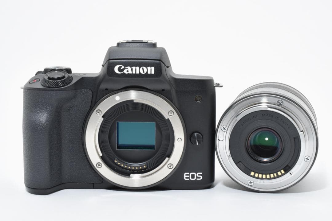 ★美品★Canon EOS kiss M EF-M 18-55mm レンズセット