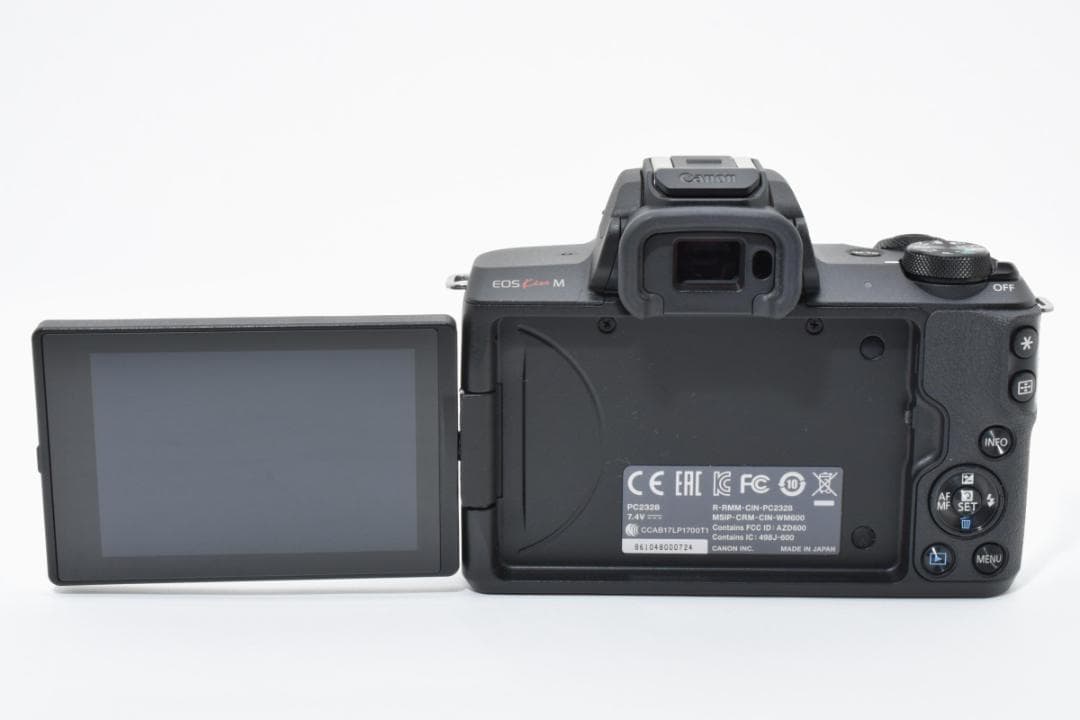 ★美品★Canon EOS kiss M EF-M 18-55mm レンズセット