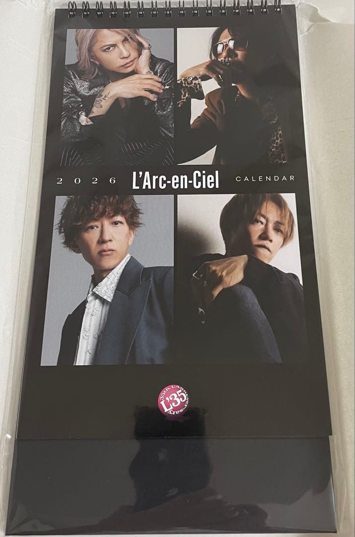 L'Arc-en-Ciel 2026 卓上カレンダー　ラルクアンシエル　ラルク
