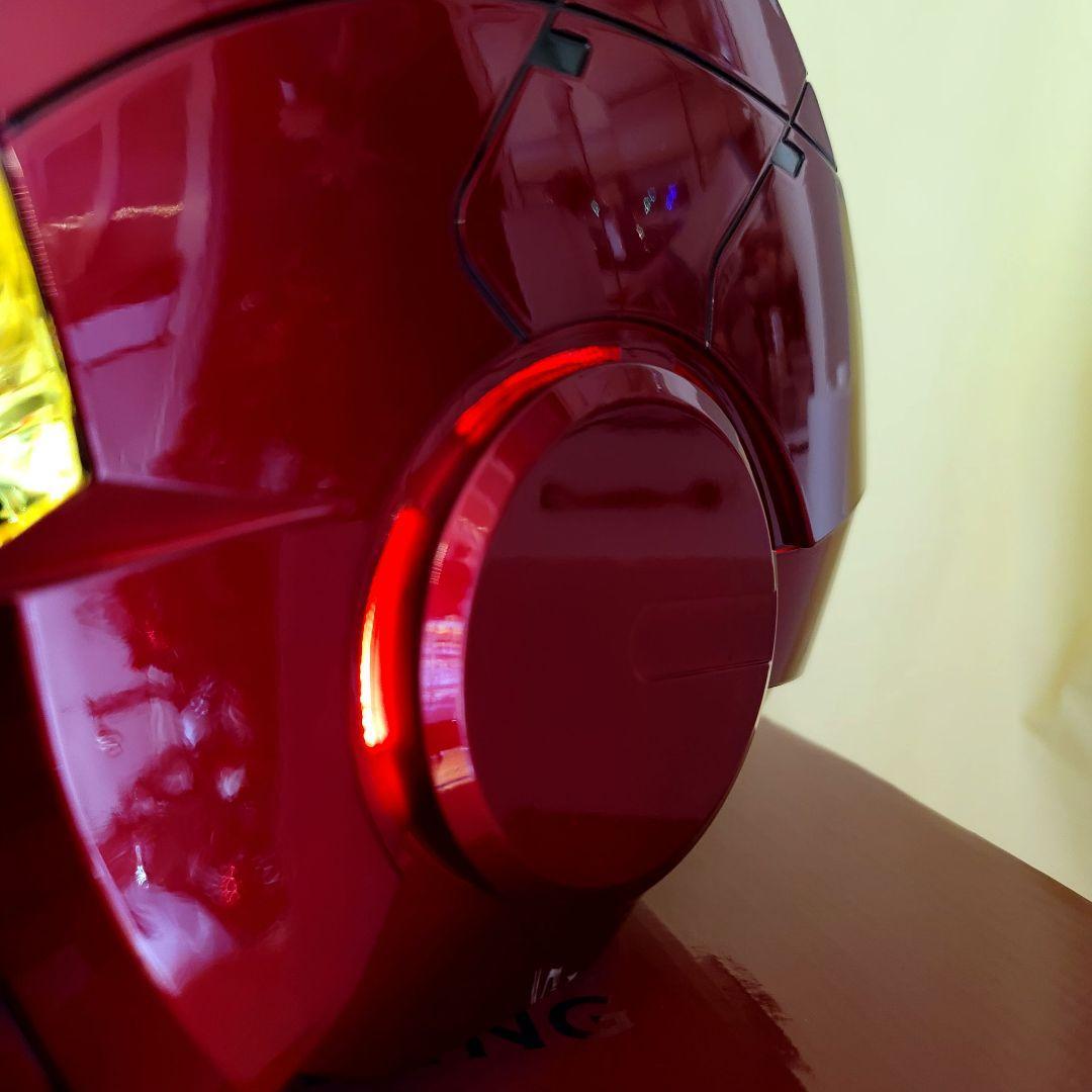 【アイアンマン】最新モデル 音声自動開閉マスク LED マーク5 ヘルメット