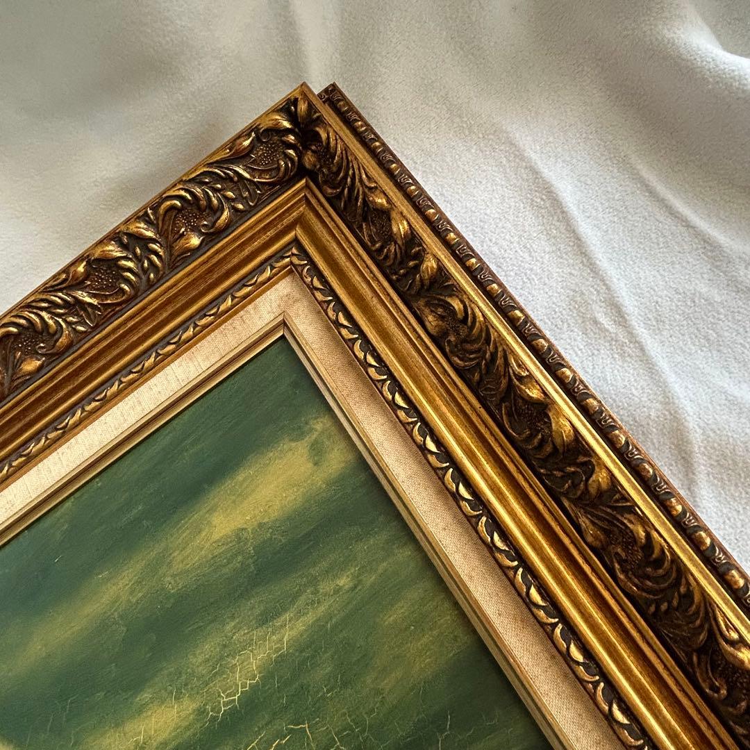 ピエール　オーギュスト・ルノワール 眠る裸婦 絵画 額縁