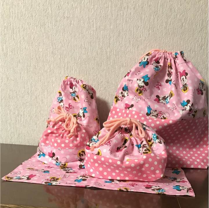 ミニー♡ドット♡通学7点セット♡