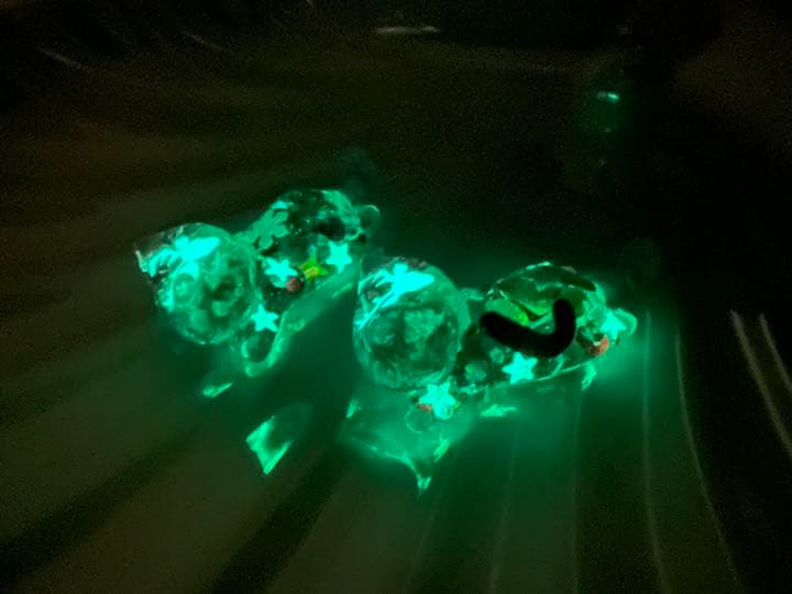 【No.121】ꫛꫀꪝ✧‧˚とびつき猫 Xmas 蓄光