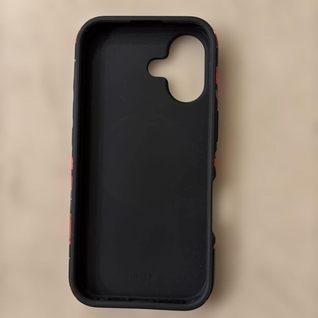 BURGA チェリー柄 iPhone17ケース