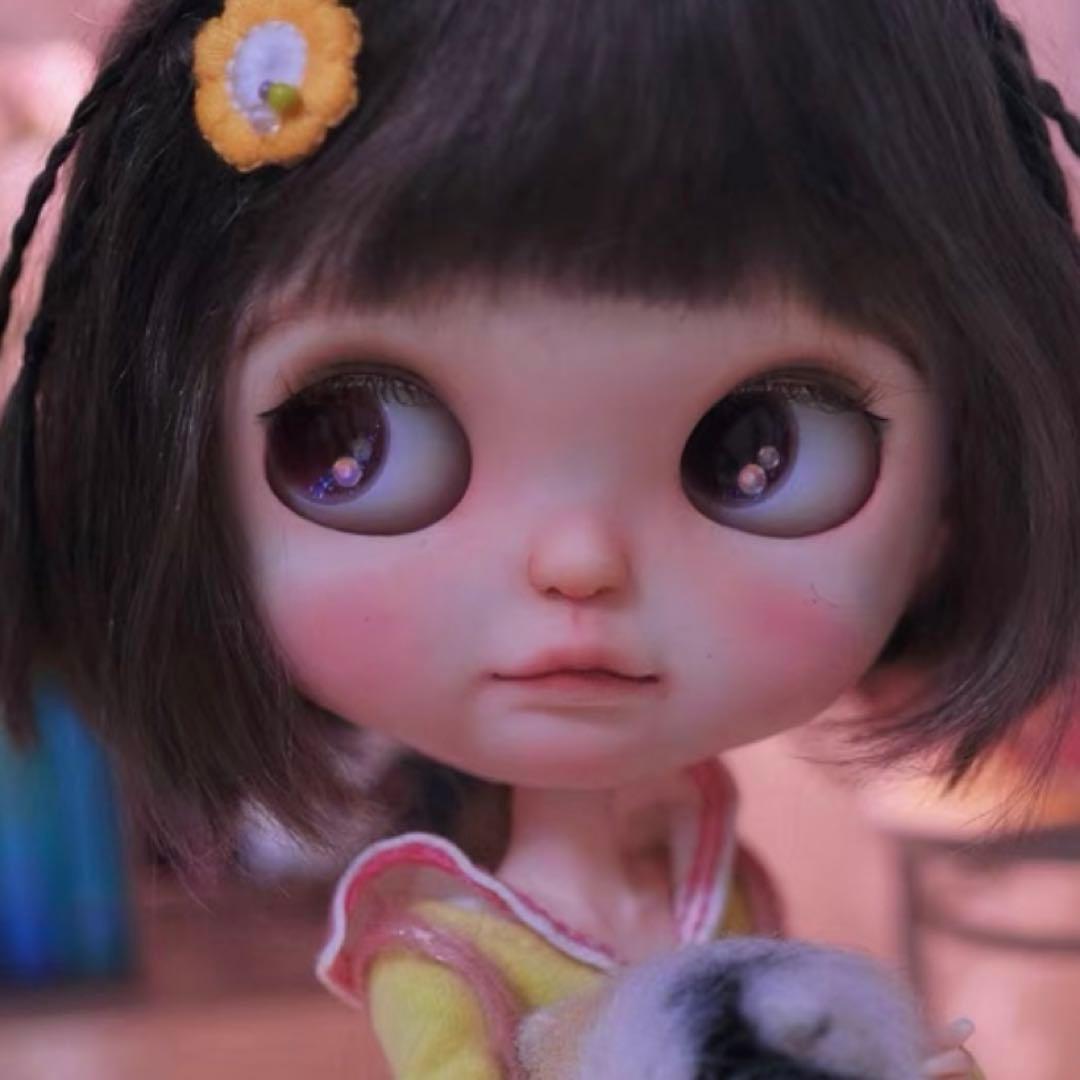 作家様カスタムブライス カスタムドール まんまる 幼い かわいい フルセット