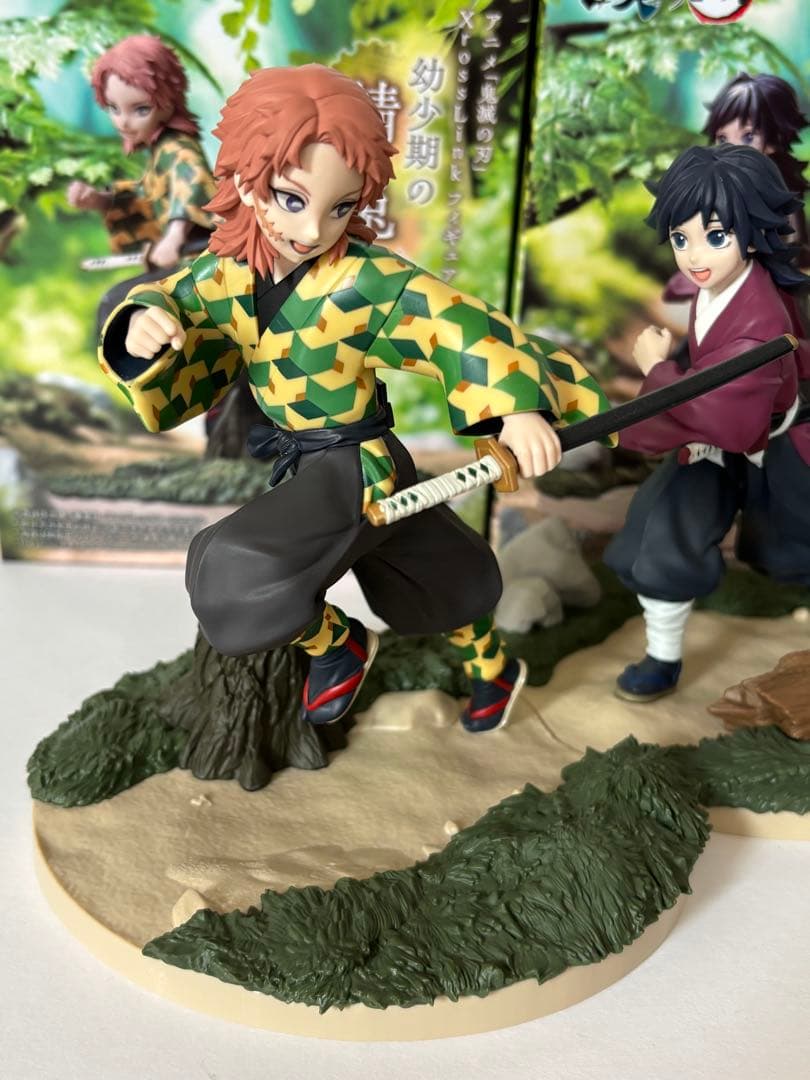 鬼滅の刃 冨岡義勇 錆兎 幼少期 XrossLink フィギュアセット