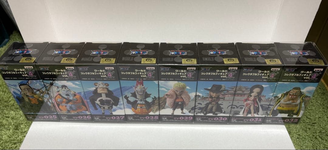 ワンピース ワールドコレクタブルフィギュアvol.4全8種