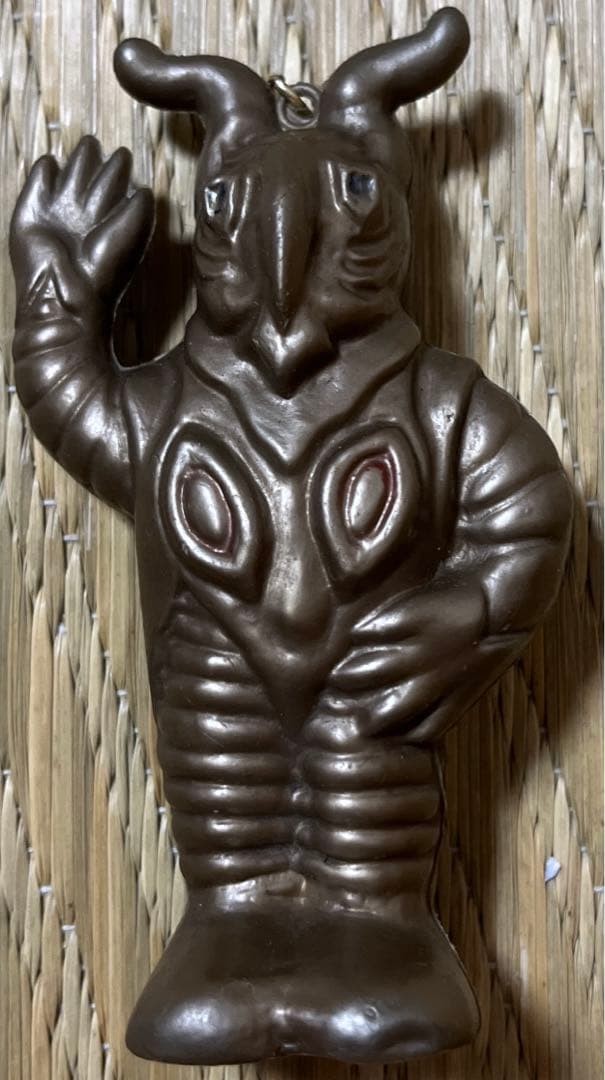 ポリエチレン人形　パチ無版権　ミラーマン　セブン　ゼットン　くも男　メフィラス風