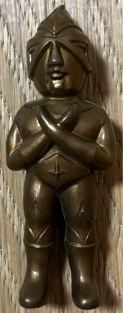 ポリエチレン人形　パチ無版権　ミラーマン　セブン　ゼットン　くも男　メフィラス風