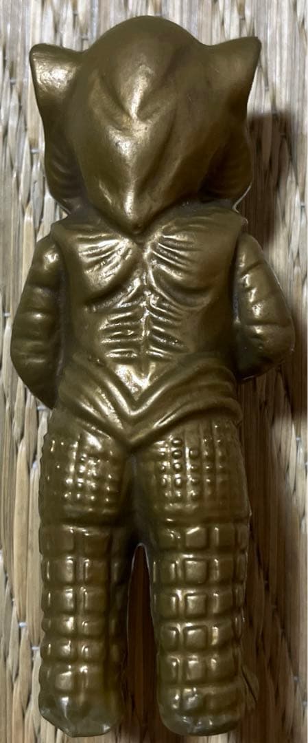 ポリエチレン人形　パチ無版権　ミラーマン　セブン　ゼットン　くも男　メフィラス風