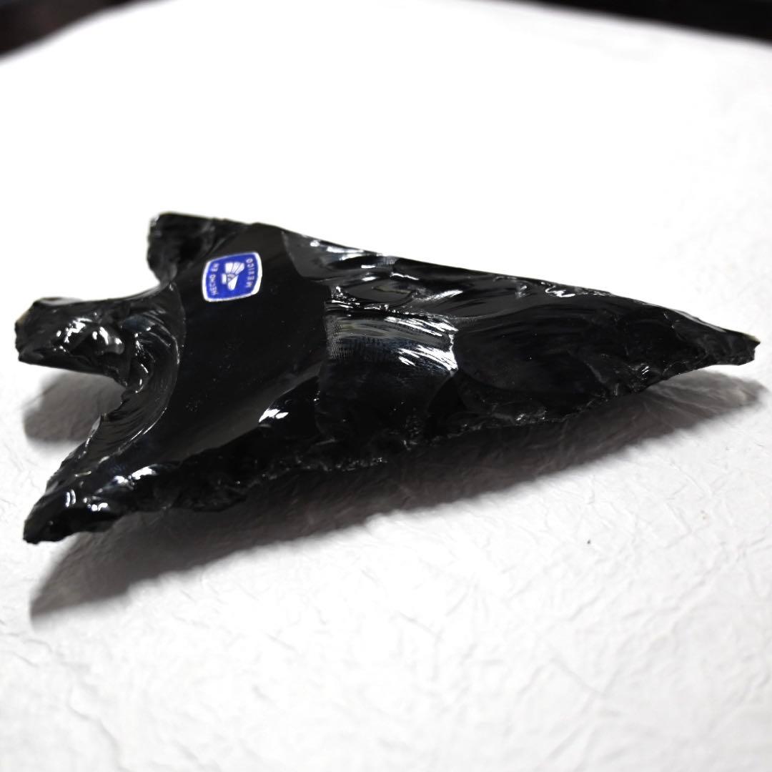 オブシディアン【黒曜石】の矢尻　【メキシコ産】