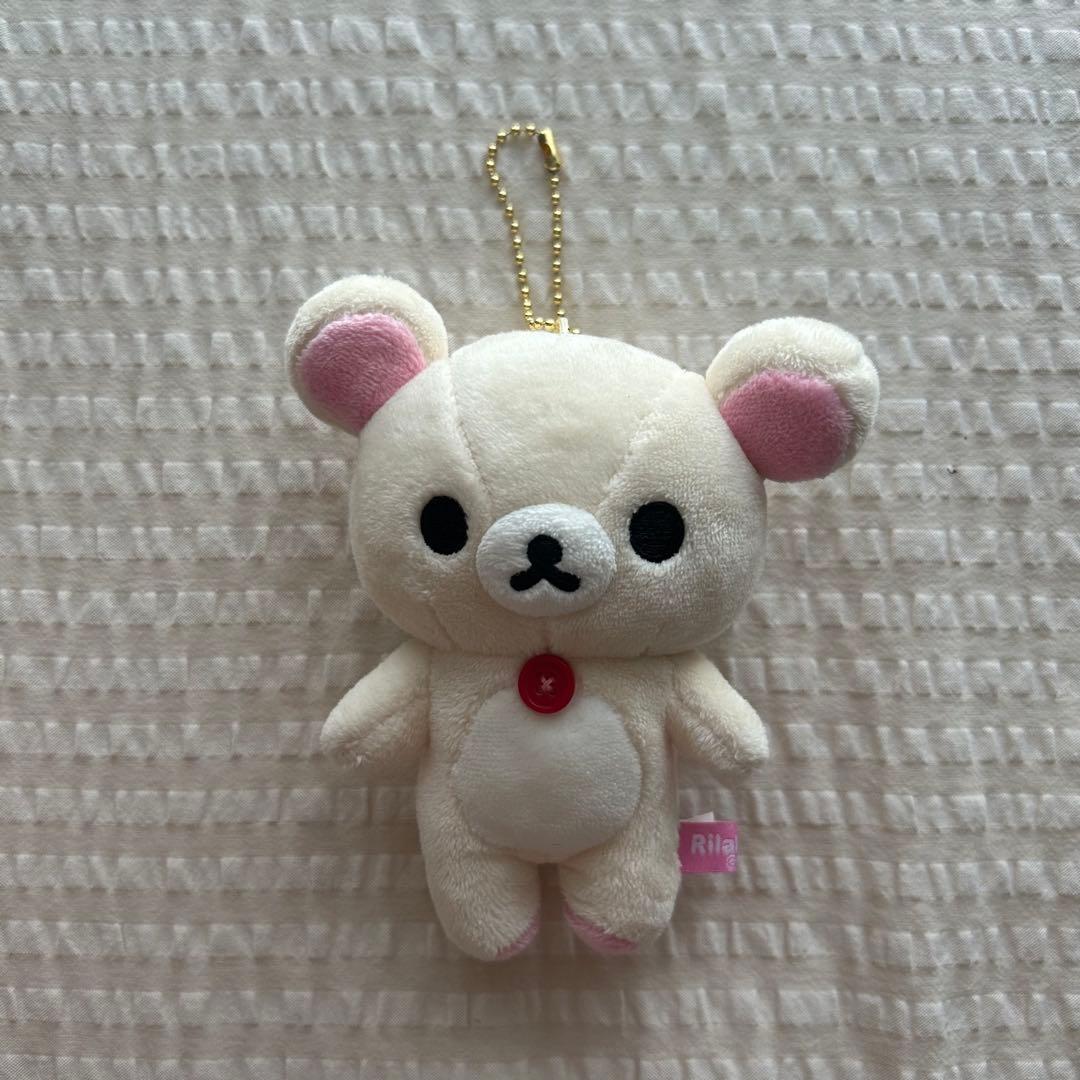 コリラックマ ぶらさげぬいぐるみ パスケース セット