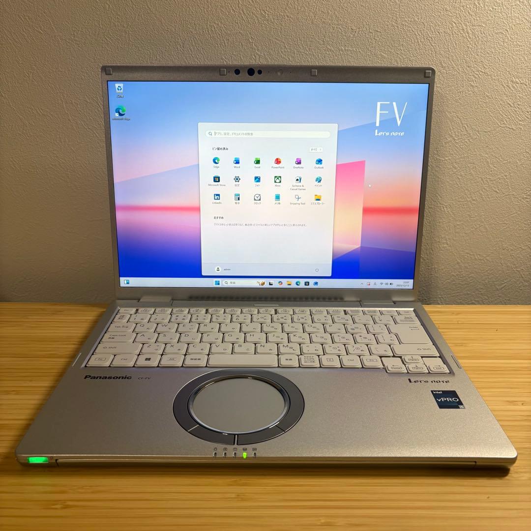 美品 パナソニック FV4 第13世代 i5-1345U 16G office