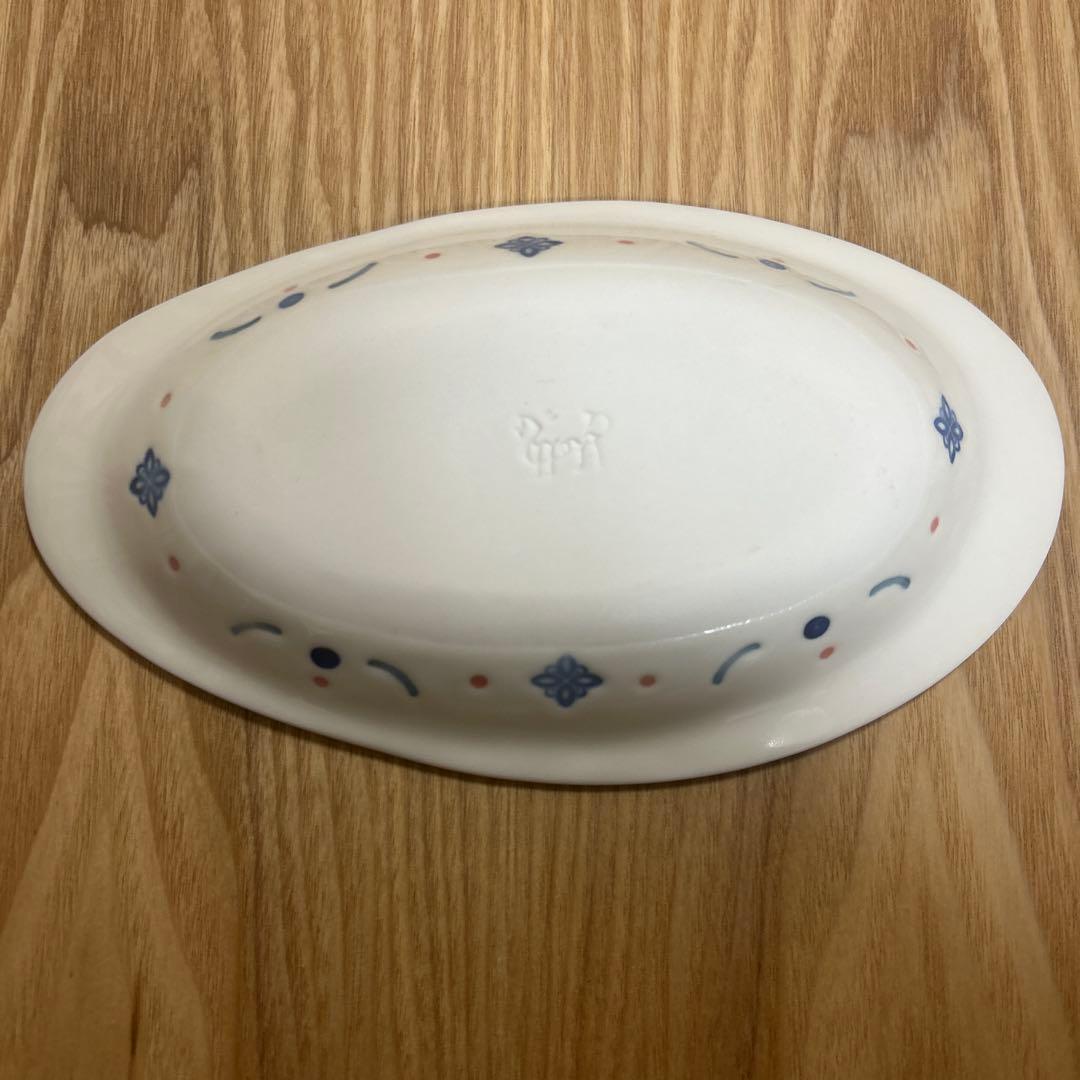 作家　陶芸作家　オーバル皿　1点もの　独特な個性と世界観の器