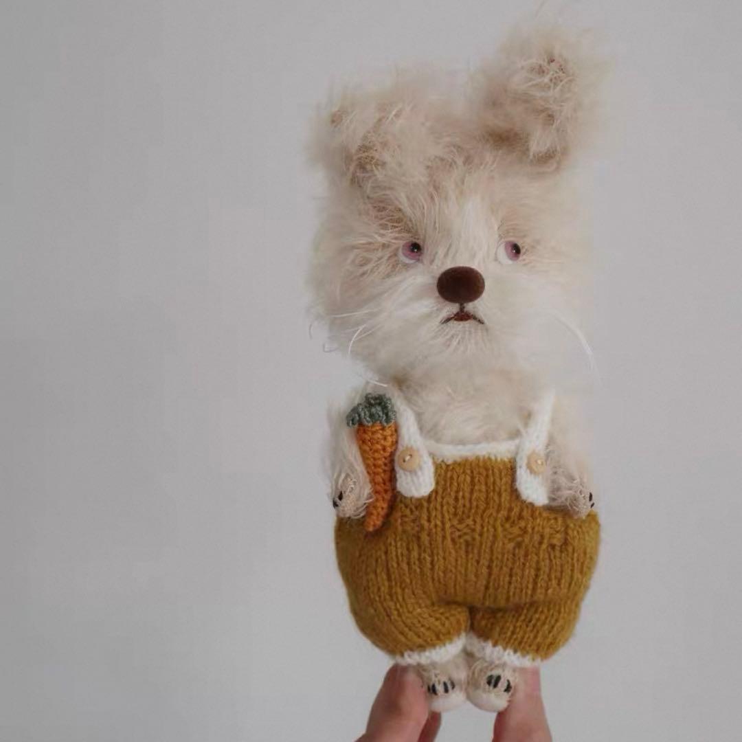 純粋なうさぎちゃん アーティストベア テディバニー 海外作家様 ぬいぐるみ