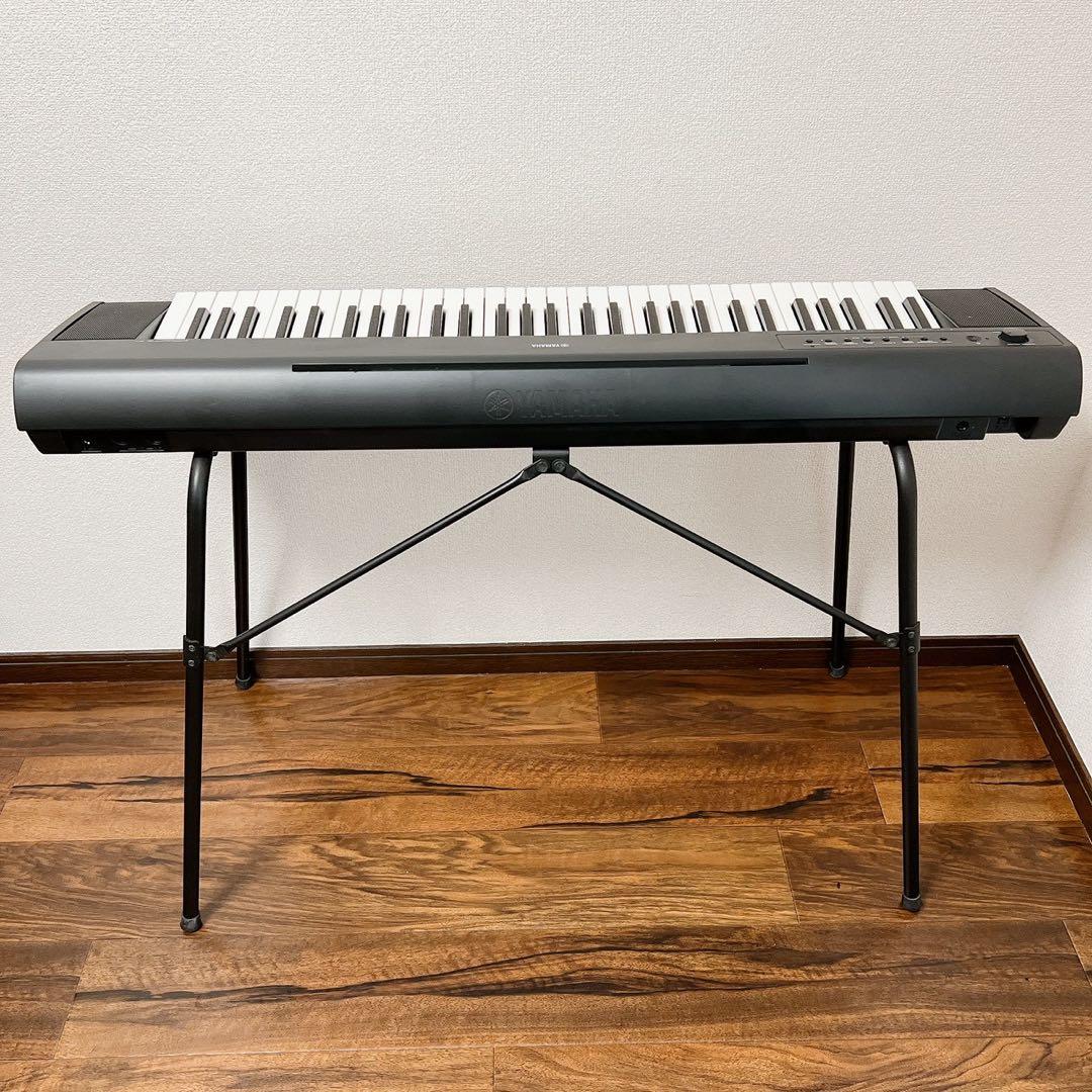 ヤマハ 電子ピアノ NP-11 15年製 純正スタンド椅子アダプター付 引取歓迎