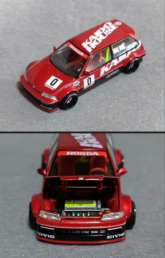 ミニカー KAIDO HOUSE CIVIC Kanjo LTDEDN yokohama