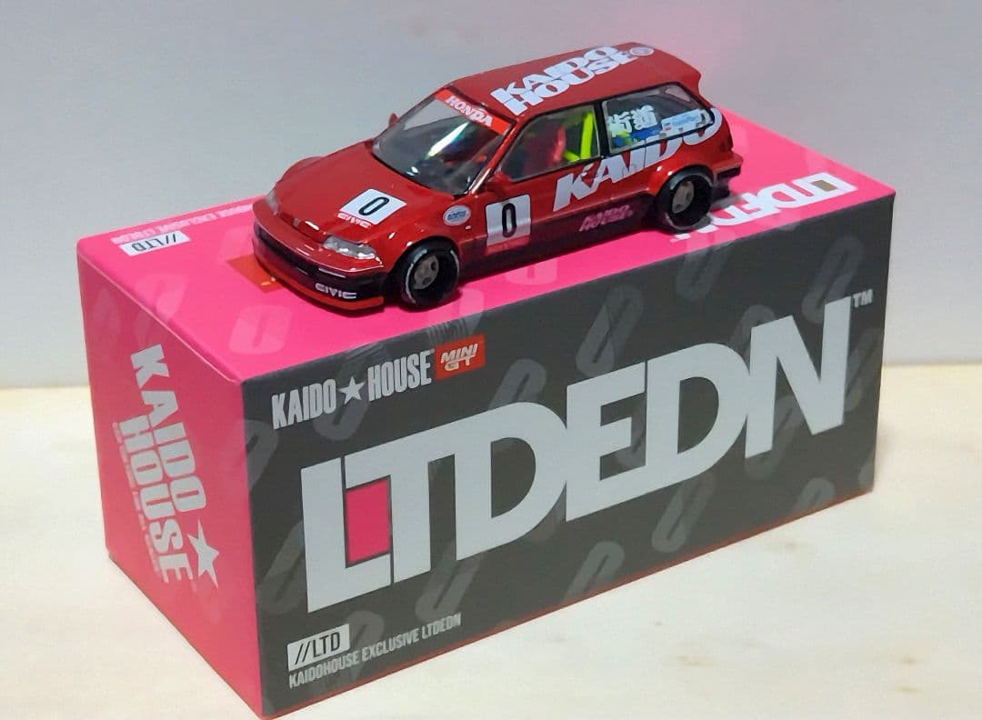 ミニカー KAIDO HOUSE CIVIC Kanjo LTDEDN yokohama