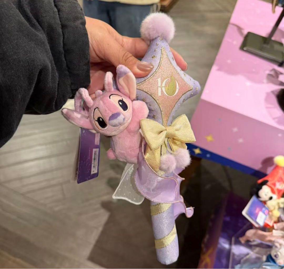 【3月23日まで限定】 上海ディズニー　10周年　新作グッズ　ぬいぐるみ　魔法棒