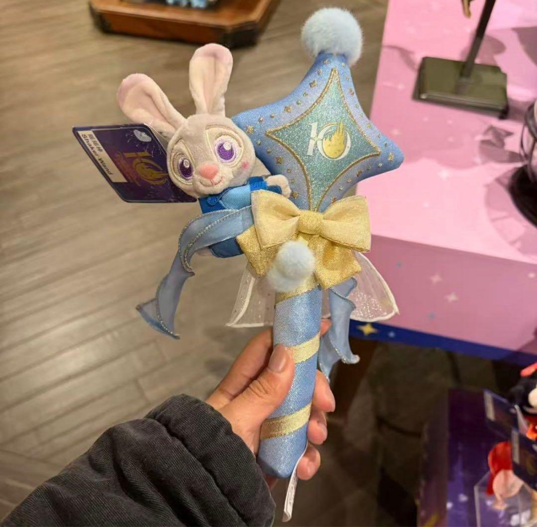 【3月23日まで限定】 上海ディズニー　10周年　新作グッズ　ぬいぐるみ　魔法棒