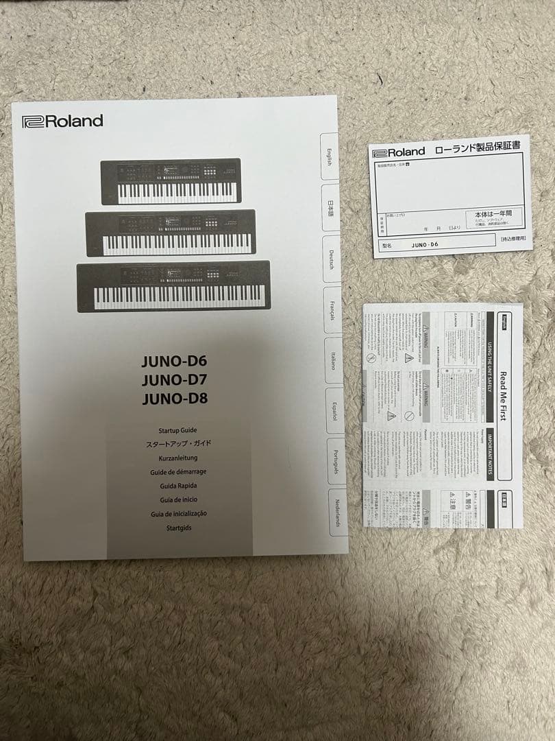 【なつみ】Roland JUNO-D6 61鍵盤 シンセサイザー