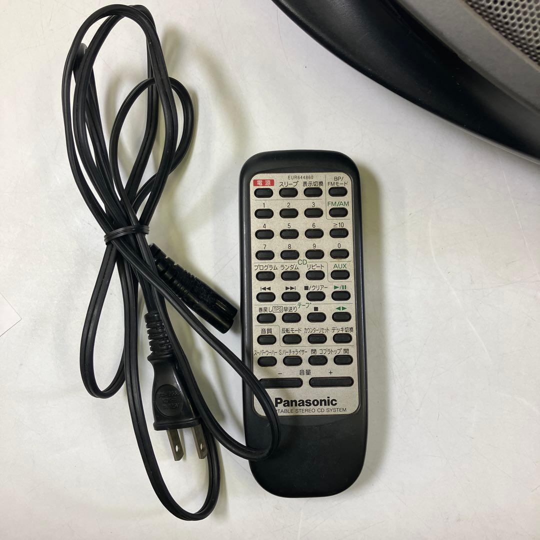 【ジャンク】 Panasonic RX-ED707 コブラトップ CDラジカセ