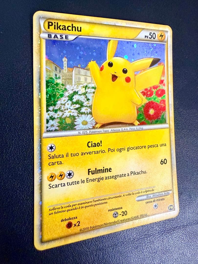 ポケモンカード ピカチュウ ワールド イタリア PW