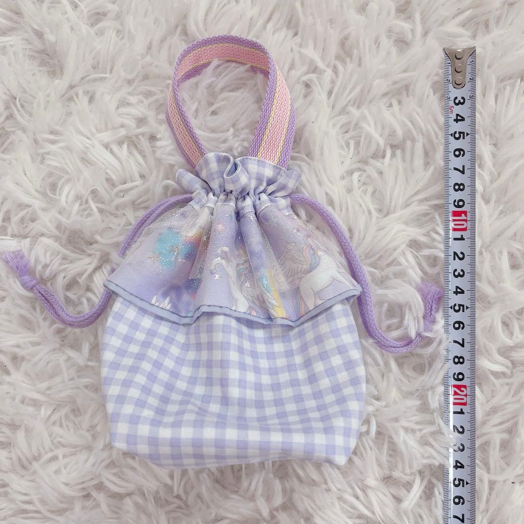 レッスンバック 女の子 入園入学 上履き入れ 体操服入れ ゆめかわ ハート