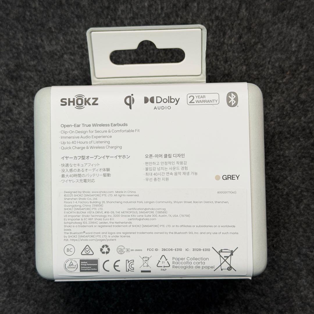 新品未開封 即納 SHOKZ OPENDOTS ONE イヤホン 納品書付
