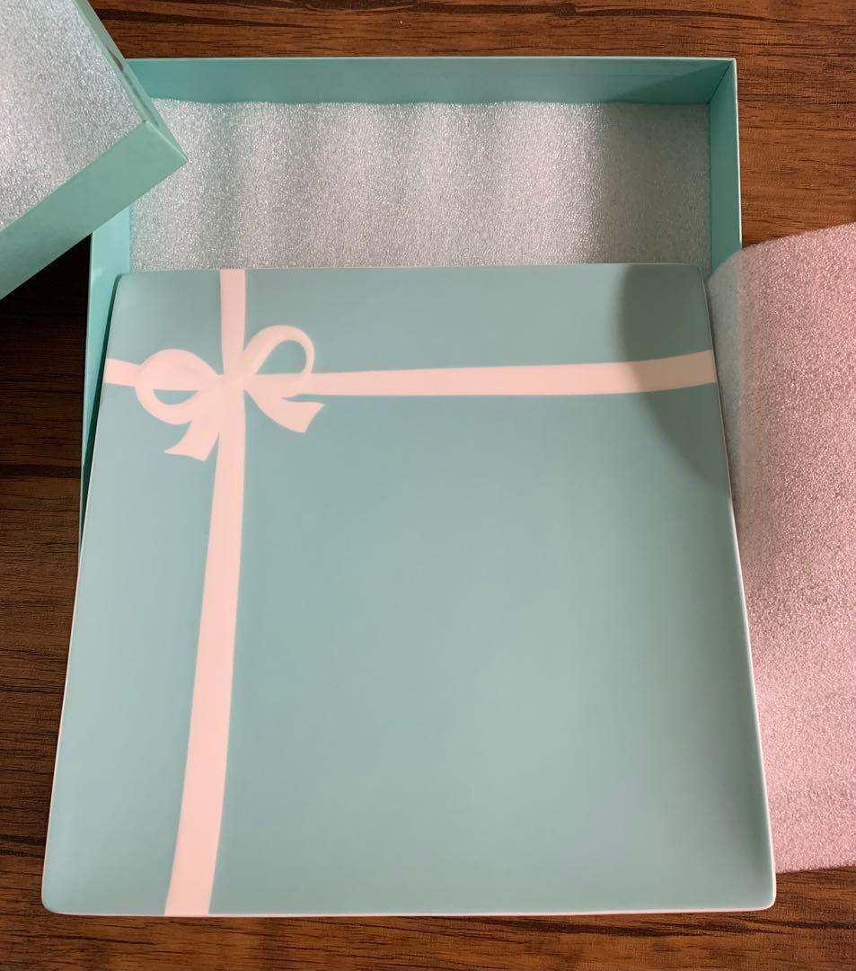 【新品】ティファニー プレート リボン 皿 食器 Tiffany & Co.