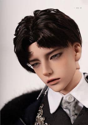 WY128 BJD 1/3 人形 ドール ウィッグ カツラ 耐熱 ハンドメイド
