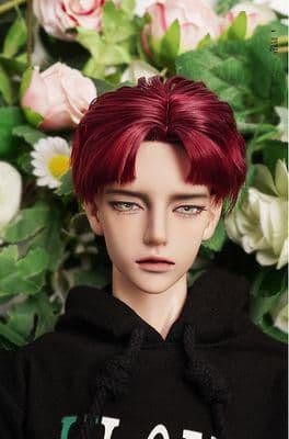 WY128 BJD 1/3 人形 ドール ウィッグ カツラ 耐熱 ハンドメイド