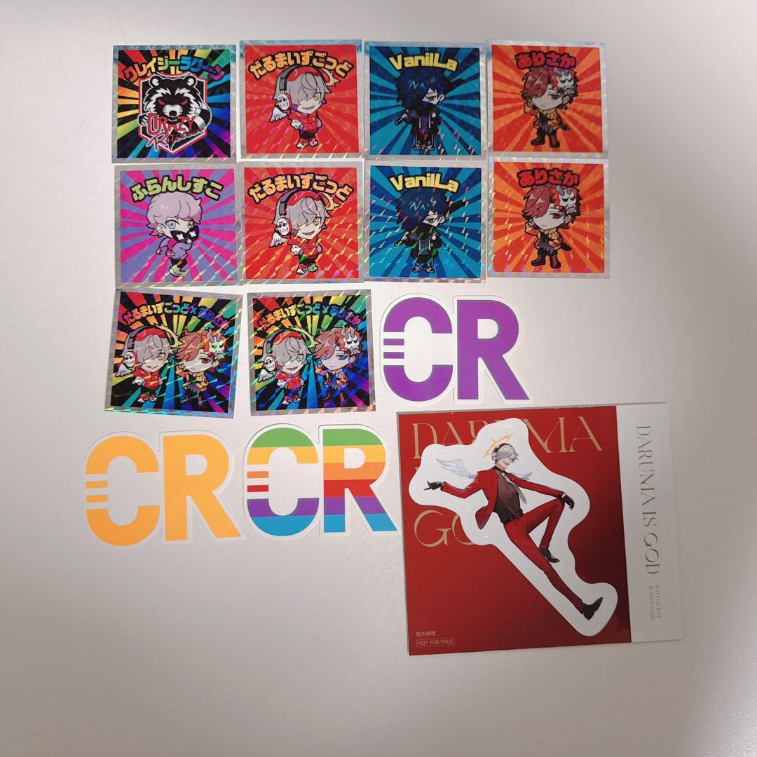 だるまいずごっどありさかバニラ２４点セット