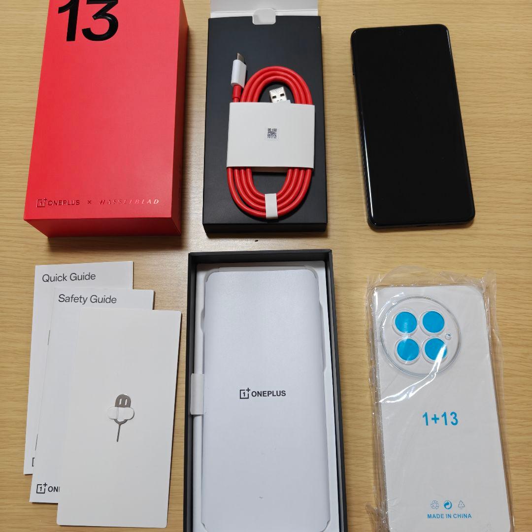 美品! OnePlus 13 グローバル版 12/256GB ブラック