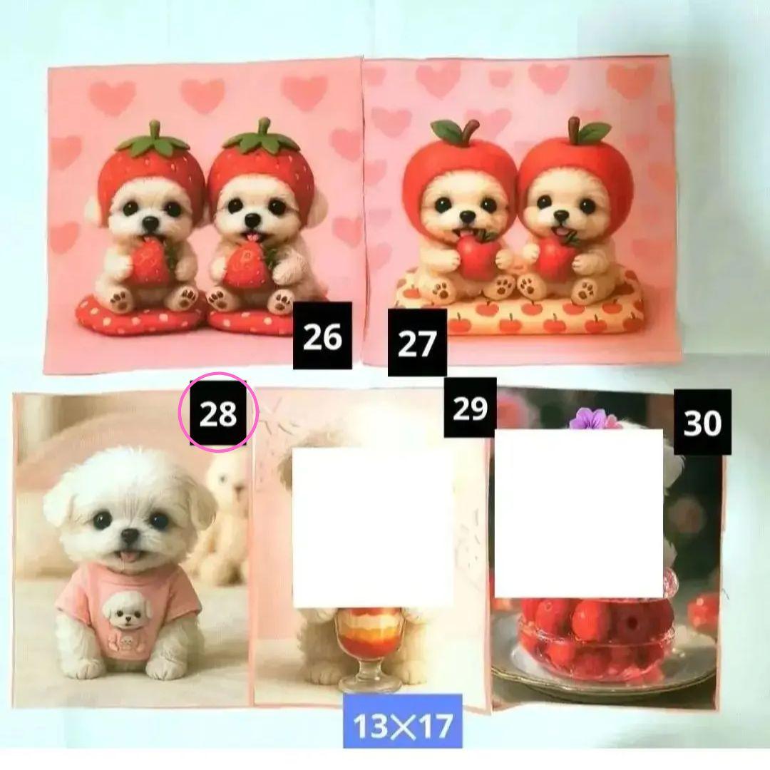 トイプーママ様】⑤ハンドメイドオーダー製作用パネル生地