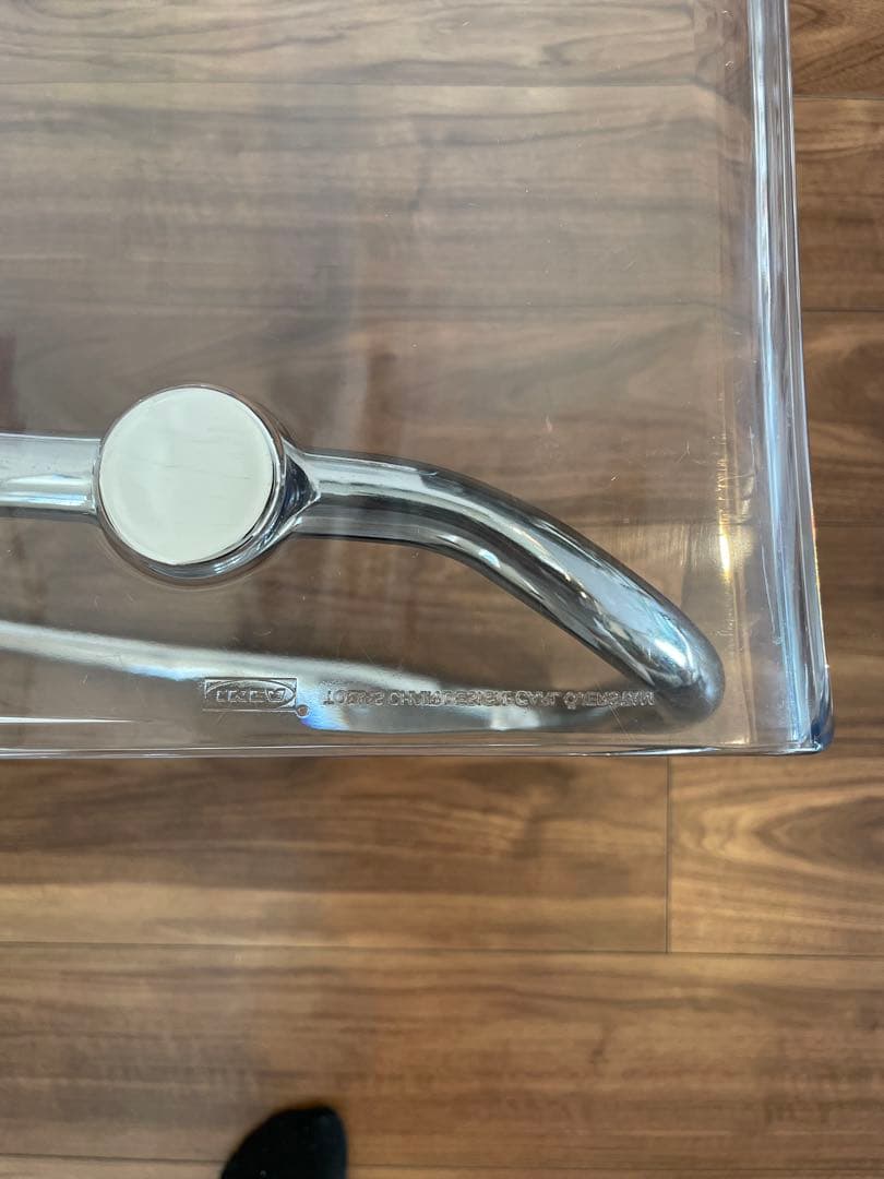 IKEA イケア トービアス TOBIAS チェア 椅子 クリア　2脚セット