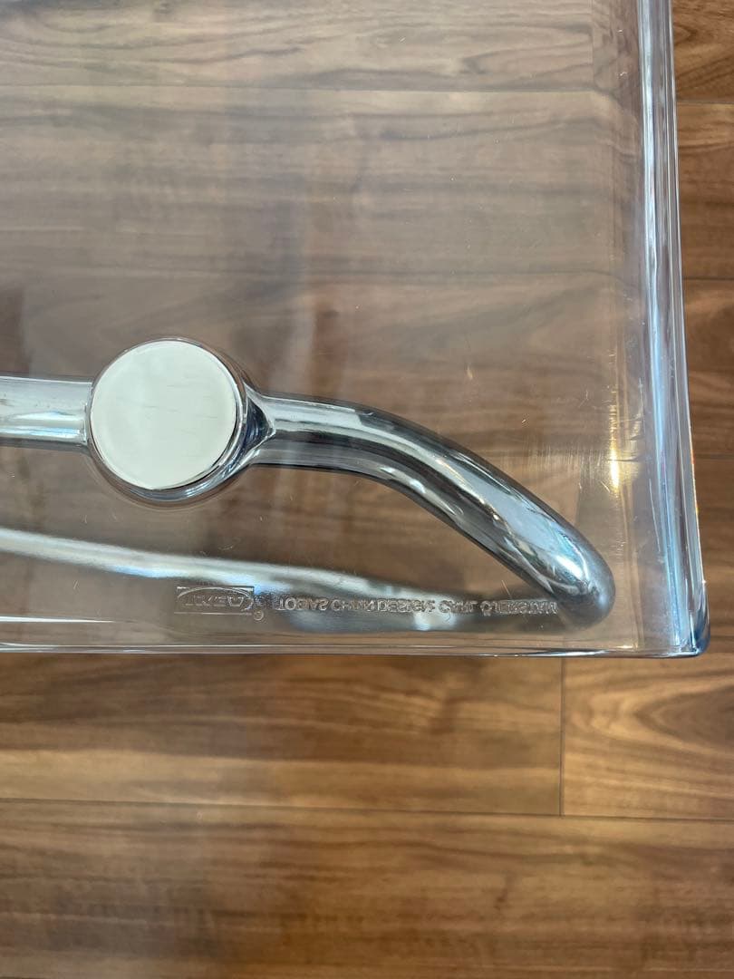 IKEA イケア トービアス TOBIAS チェア 椅子 クリア　2脚セット