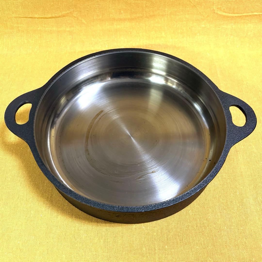 早い者勝ち‼️ 山王堂 久慈 砂鉄鍋 25cm すき焼き鍋 鉄鍋 南部鉄器