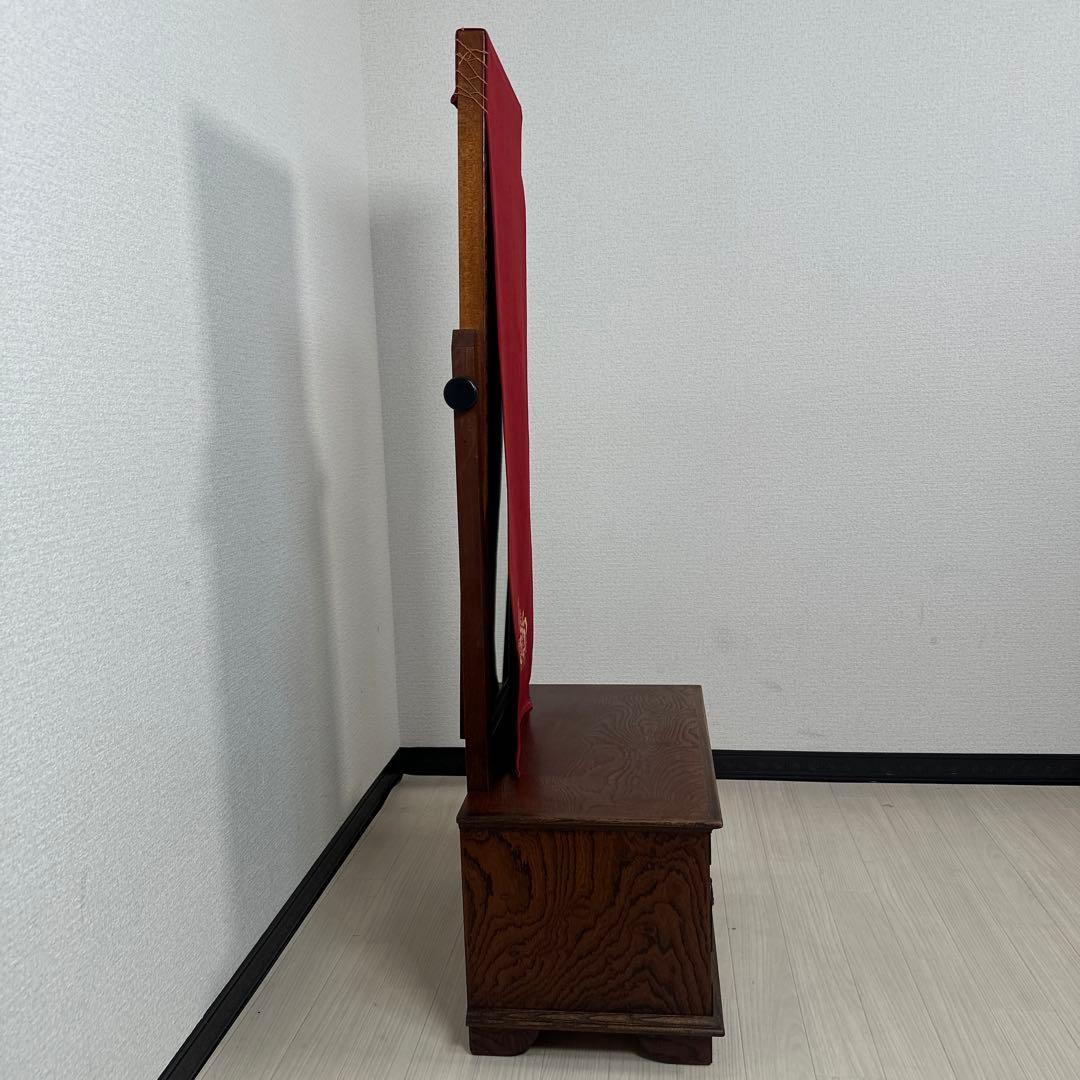 岩谷堂箪笥 鏡台 姿見鏡台 化粧台 一面鏡 全身鏡 伝統民芸 ドレッサー※i4※
