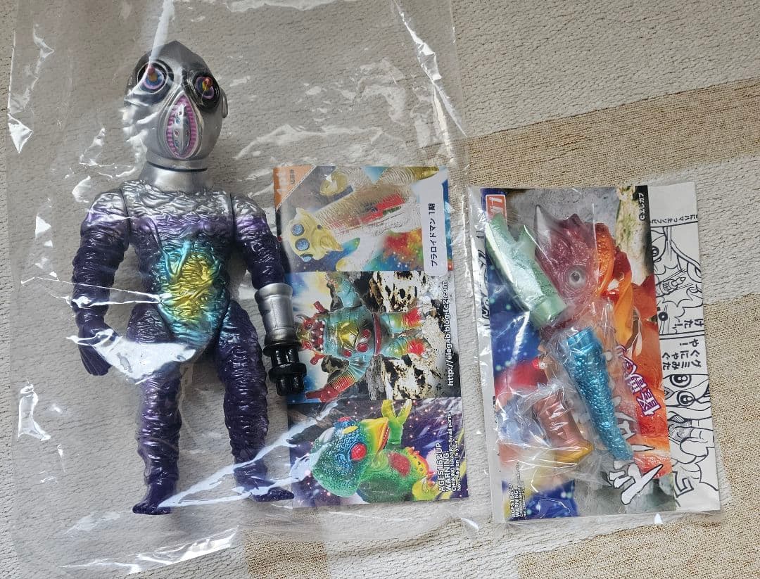 エレガブ プラロイドマン/将軍サイボーグ ジョーグン ソフビ