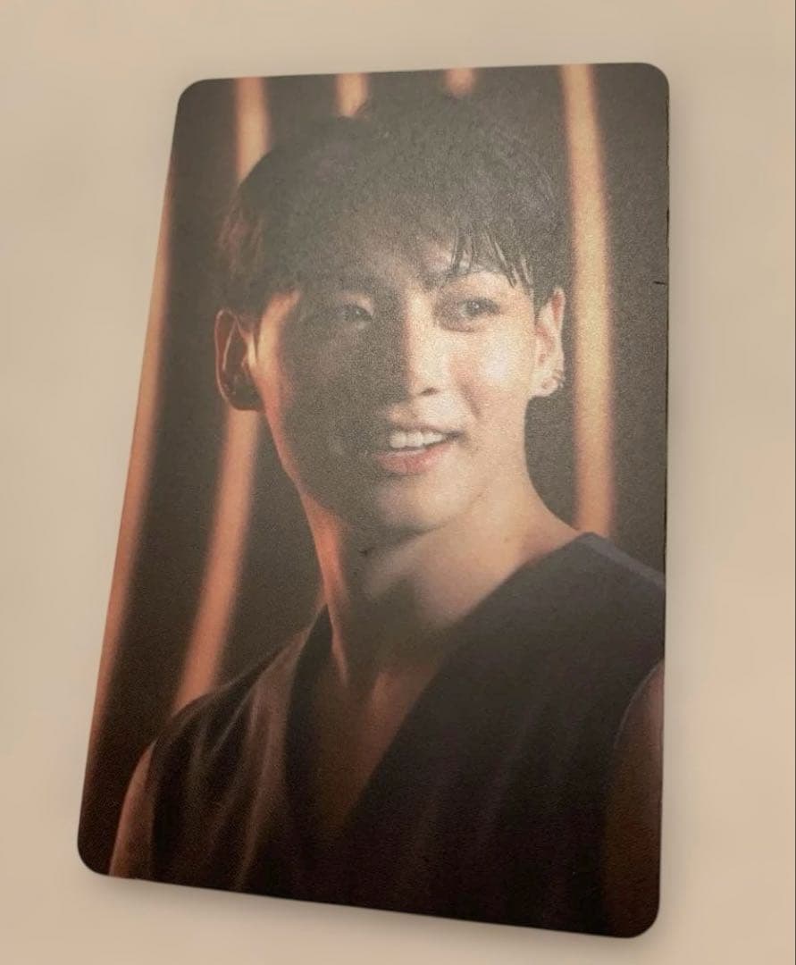 BTS ジョングク GOLDEN 展示会 限定 トレカ インド JUNGKOOK